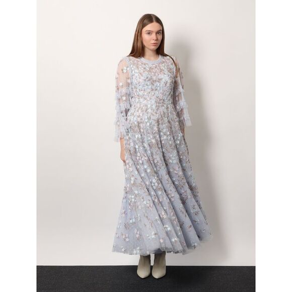 Needle & Thread Women Embroidered Tulle Long Dress - Picture 2 of 5